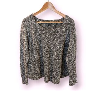 Eileen Fisher Linen Blend Sweater Brown XL